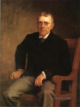 セオドア・クレメント・スティール Painting - ジェームズ・ウィットコム ライリー・セオドア・クレメント・スティールの肖像